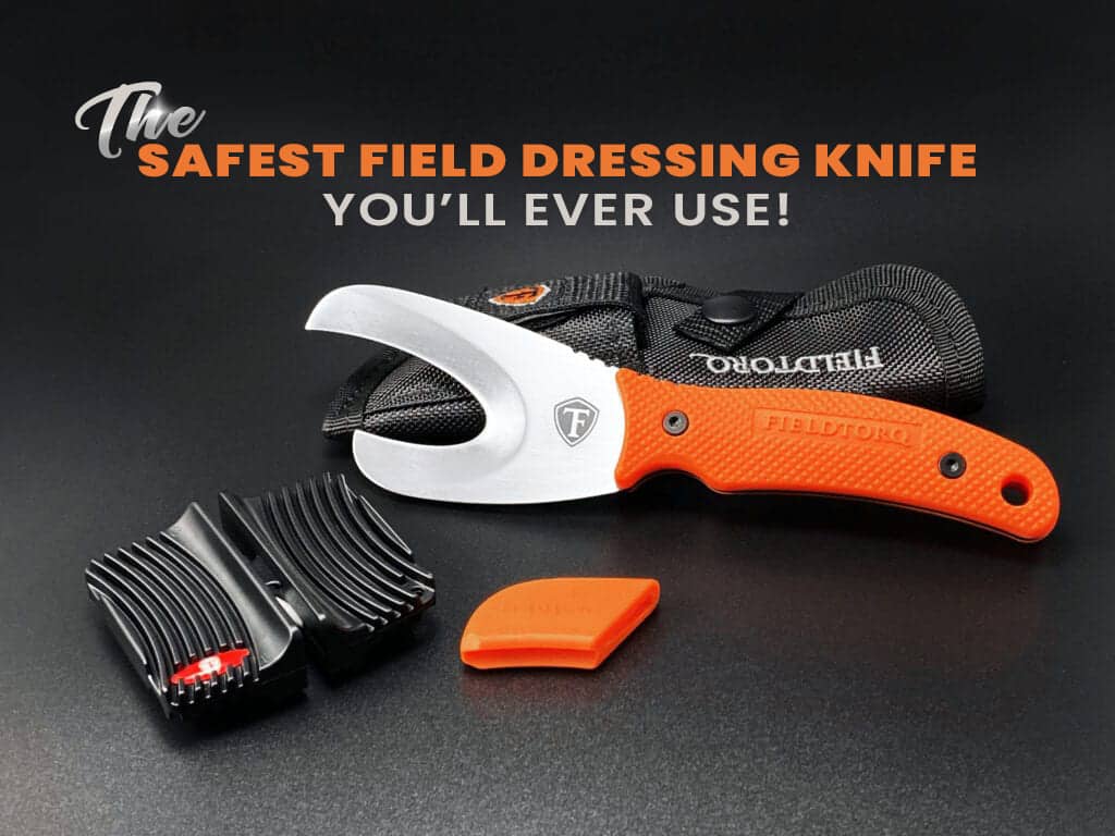 safest field dressing knife graphic